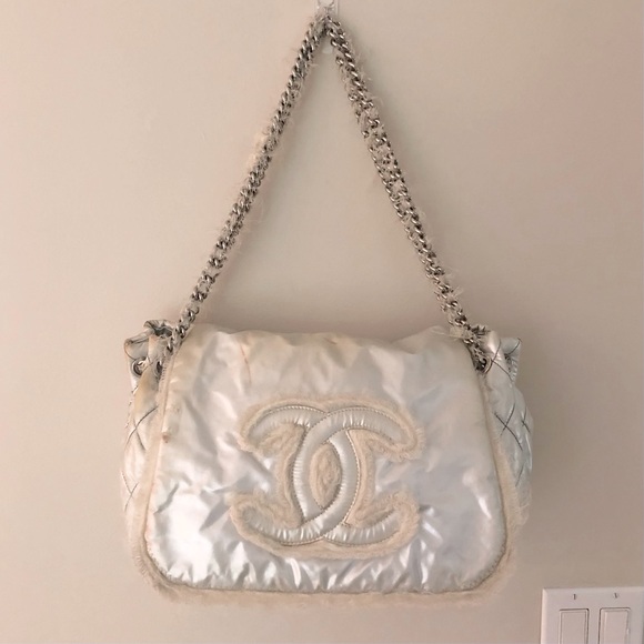 Chanel 2010 Collection Arctic Polar Ice Accordion Flap Bag - Picture 8 of 16